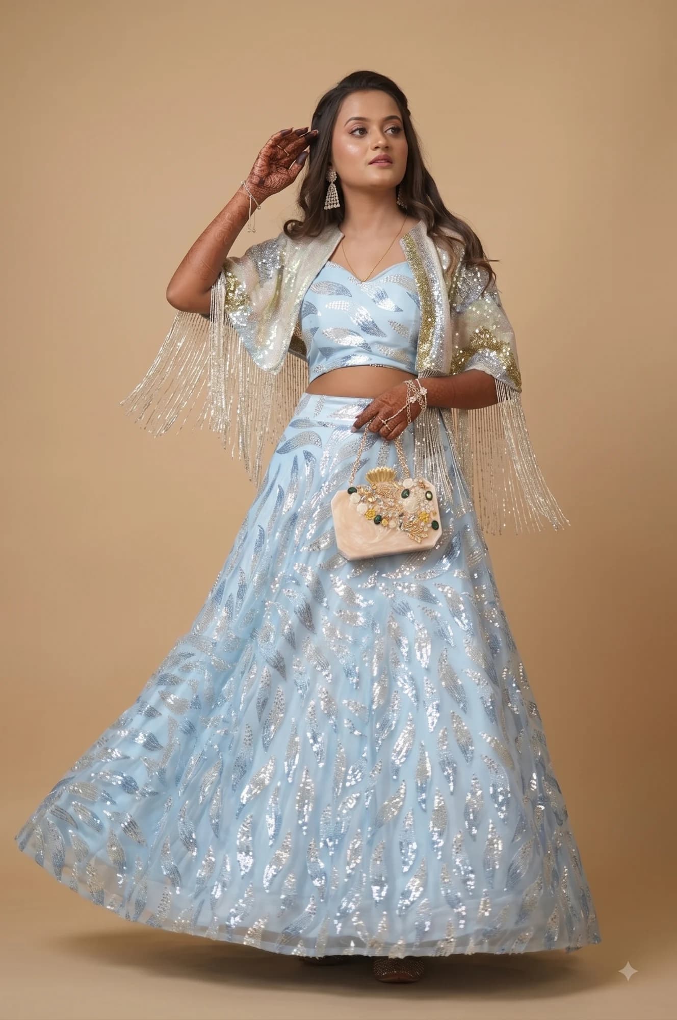 Bridal Lehenga — Scarlet Heirloom